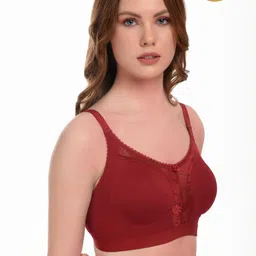 TEENPLUS Set Of 2 Solid Non Padded Cotton Bra image 5