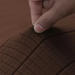 Myntra Elegant Homes Brown Polyester 3 Piece Sofa Cover With Arms image 4