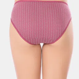 Bodycare Pack Of 3 Premium Assorted Self-Designed Cotton Mid-Rise Basic Briefs - 8574 image 4