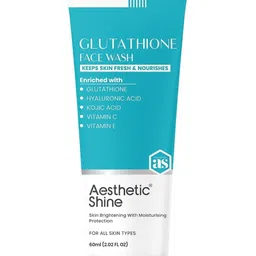 Aesthetic shine Glutathione Face Wash With Hyaluronic Acid - 60 ml-picture-34
