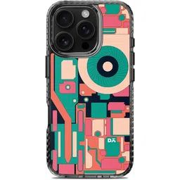 DailyObjects Abstract Printed iPhone 16 Pro Back Case Mobile Accessories-picture-27