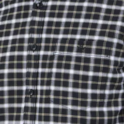 Crimsoune Club Checked Spread Collar Slim Fit Pure Cotton Shirt image 3