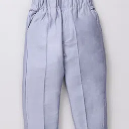 Little Collars Sequins Nehru Jacket Kurta Pajama Set image 2