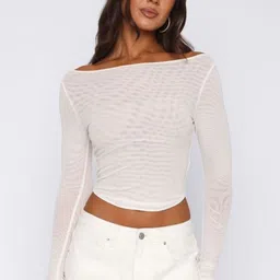 LULU & SKY Striped Crop Top-picture-35