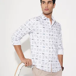 Peregrine by Pantaloons Men Printed Casual Shirt-picture-38