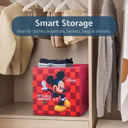 Kuber Industries Maroon Disney Mickey Multi-Utility Organisers image 5