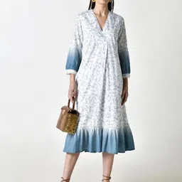 STIL O STITCH Women Floral Printed Wrap Maxi Dress-picture-24