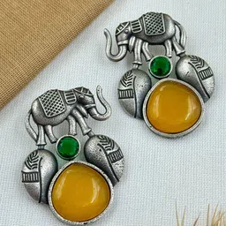 NAMAN ARTS Contemporary Studs Earrings-picture-33