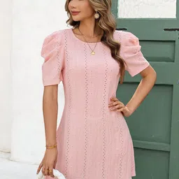 StyleCast Women Self Design A-Line Mini Dress-image-63