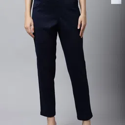 LEGITLOOKS Women Pack Of 2 Regular Fit Mid-Rise Trousers-picture-38