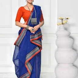Crochetin Woven Design Saree-picture-36