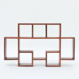 ahoywood Sheesham Wood Honey Wall Shelf image 3