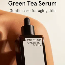 ONE THING Green Tea Serum Gentle Care For Aging Skin - 80ml image 2