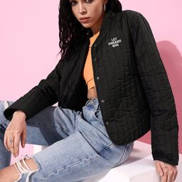 Mast & Harbour Women Solid Padded Jacket-picture-16