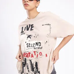 glitchez Cool Touch Graphic Printed Oversized T-shirt-picture-10