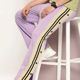 Kook N Keech Men Pure Cotton Striped Relaxed Fit Track Pants-picture-13