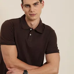 INVICTUS Polo Collar Pure Cotton T-shirt-picture-41