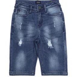 Allen Solly Junior Boys Slim Fit Mildly Distressed Heavy Fade Stretchable Jeans-picture-16