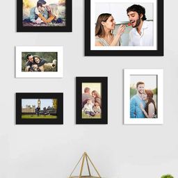 Art Street Set Of 8 Black Solid Individual Photo Frames-picture-11