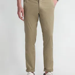 Arrow Sport Brown Slim Fit Chinos image 1