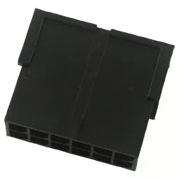 AMP - TE CONNECTIVITY PLUG HOUSING, 12POS, NYLON 66/6, BLACK, 1-794616-2-picture-16