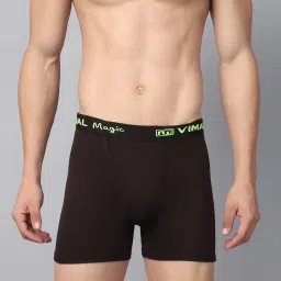 Vimal Jonney Multicolor Cotton comfort fit Trunks Pack of 5 image 1