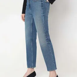 Vero Moda Blue Plain Jeans image 2