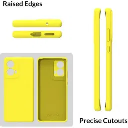 Sprig Back Cover for MOTO G85 5G (Yellow) image 3