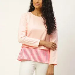 Belle Fille Pink Full Sleeves Sweatshirt-picture-22