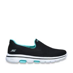 Skechers Women's GO WALK 5 Black Walking Shoes-image-1