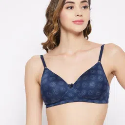Clovia Blue Non Wired Padded T-Shirt Bra-picture-32