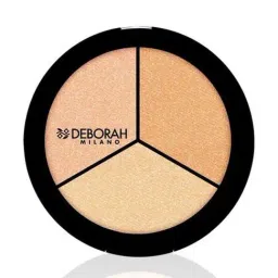 Deborah Milano Trio Highlighter Palette Pearly Beige - 5 gm-image-89