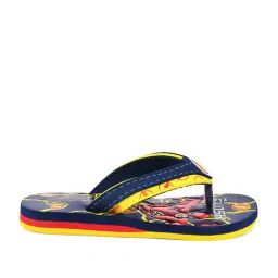 Campus Kids Blue & Red Flip Flops-picture-37