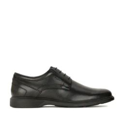 Bata Men's ROBERT CRUST Black Derby Shoes-picture-23