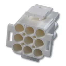 AMP - TE CONNECTIVITY HOUSING, PLUG, 3 ROW, 9 WAY, NYLON, 350720-4 (Pack 10)-picture-40