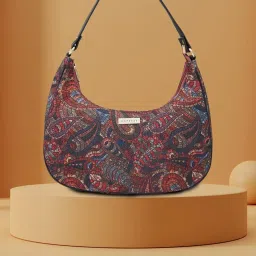 Caprese Poly Canvas Pink Women Handbag image 1