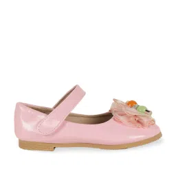 Passion Petals Kids Pink Mary Jane Shoes image 2