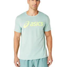 Asics Green Regular Fit Printed Sports T-Shirt-picture-6