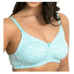 Rosaline by Zivame Blue Non-Wired Non Padded Bra image 4