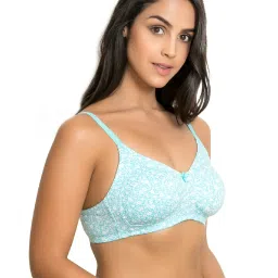 Rosaline by Zivame Blue Non-Wired Non Padded Bra image 3