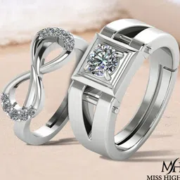 Miss Highness Pure Silver 925 Adjustable Gift Ring-picture-57