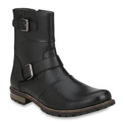 Delize Men's Black Casual Boots image 1