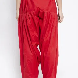 Gracit Red Regular Fit Cotton Salwar image 4