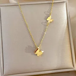 BLACKBOX Gold-Plated Butterfly Charms Jewellery Set-picture-24