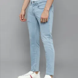 Louis Philippe Jeans Blue Cotton Regular Fit Jeans image 3