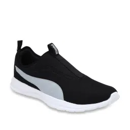 Puma Men's Cardif Slip on IDP Black Walking Shoes image 2