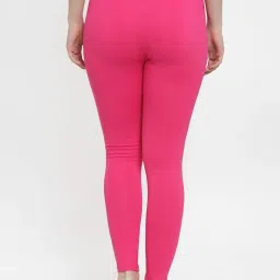 Gracit Pink Regular Fit Leggings image 3