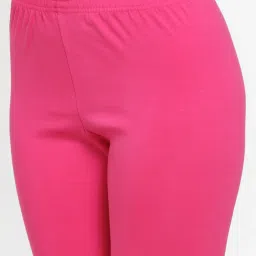 Gracit Pink Regular Fit Leggings image 5