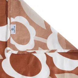 KLOTTHE Rust Abstract Printed 300 TC Bedsheet With 2 Pillow Covers 2.50 m x 2.25m image 4