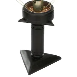 SOMIL Black Glass Cylindrical Shaped Table Lamp image 2